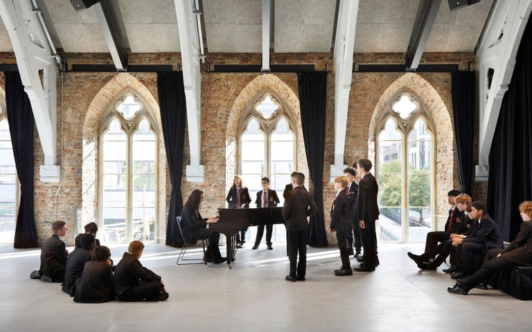 Central Foundation Boys School interior