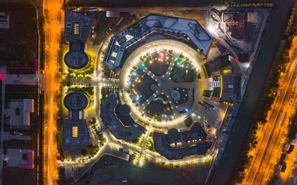 Xi'an Jiaotong Liverpool University aerial view