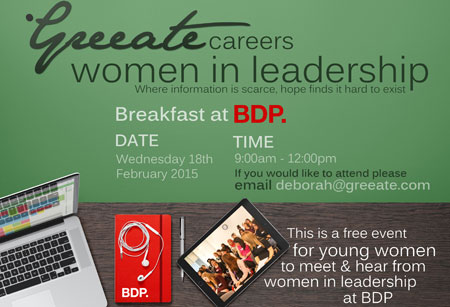Greeate Careers – Women in Leadership