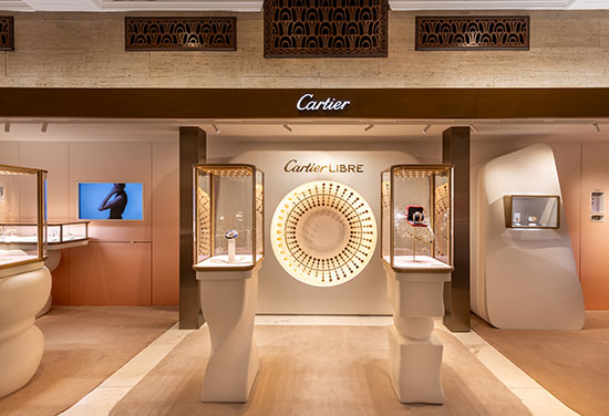 Cartier Harrod's boutique