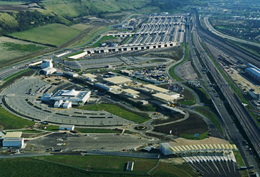 Channel Tunnel UK Terminal