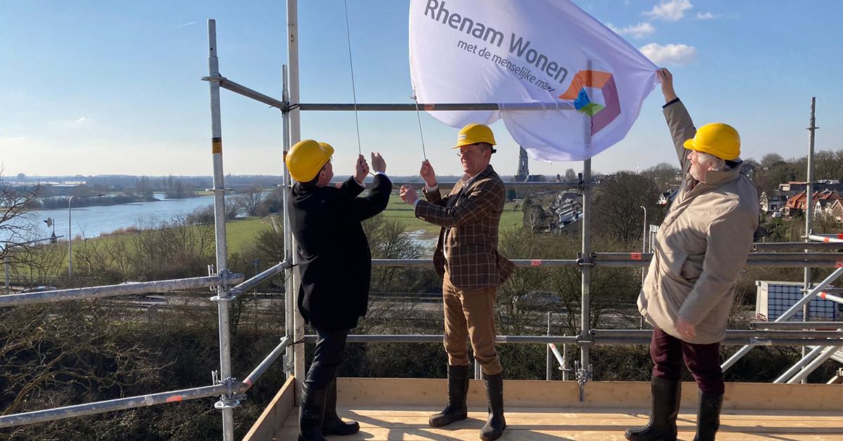 Hoogste punt entreegebouw Vogelenzang