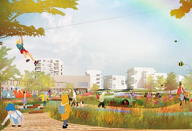 BDP ontwerpt Voorzieningencluster Westergouwe in Gouda