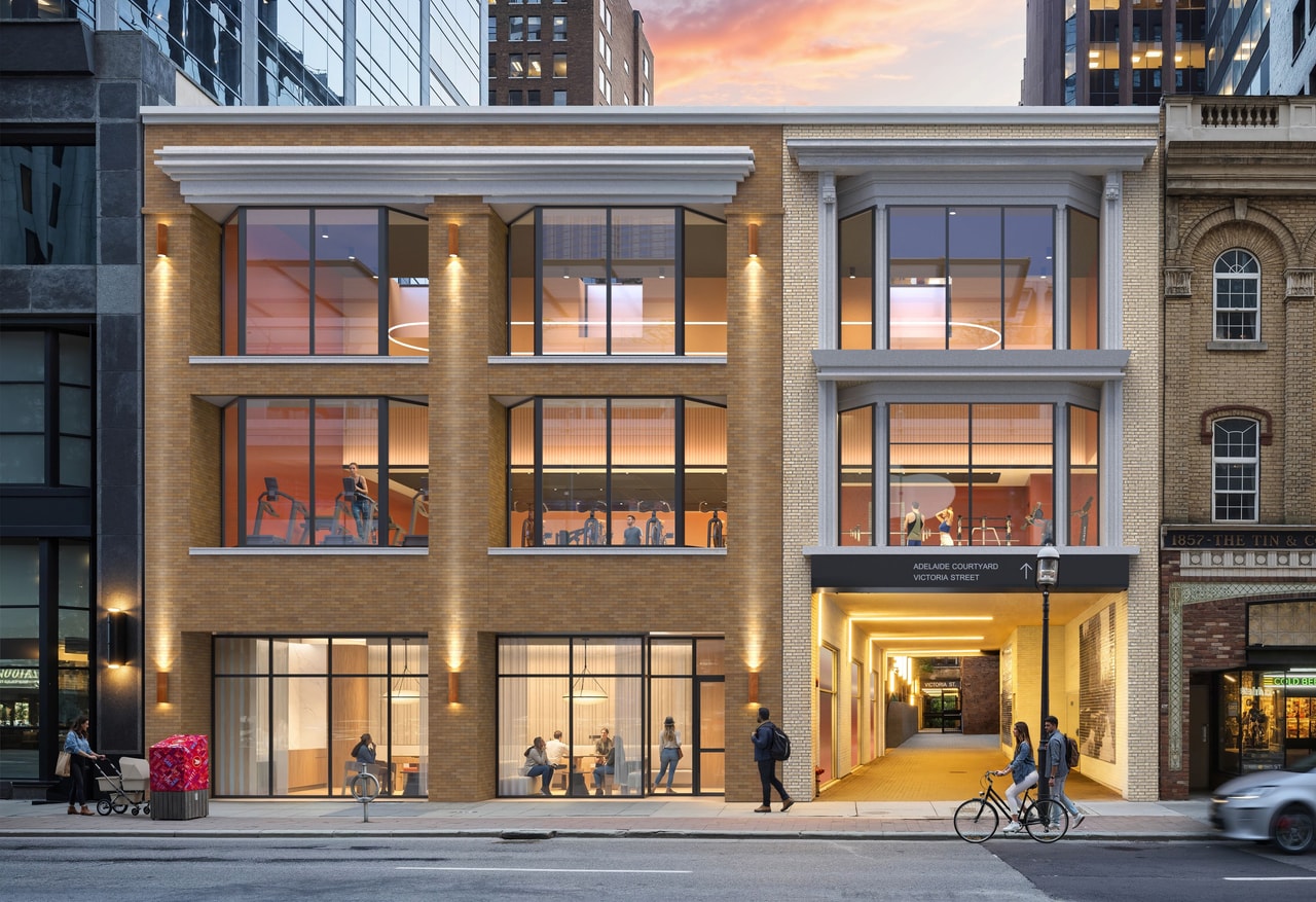 1 Adelaide East Exterior Rendering