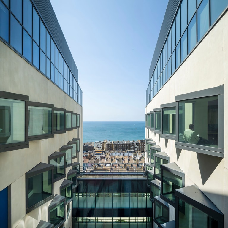 The Louisa Martindale Building in Brighton welcomes patients