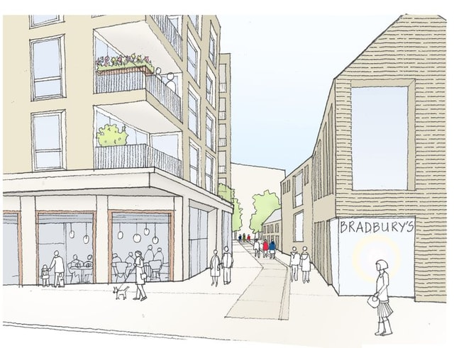 Brentford Waterside sketch