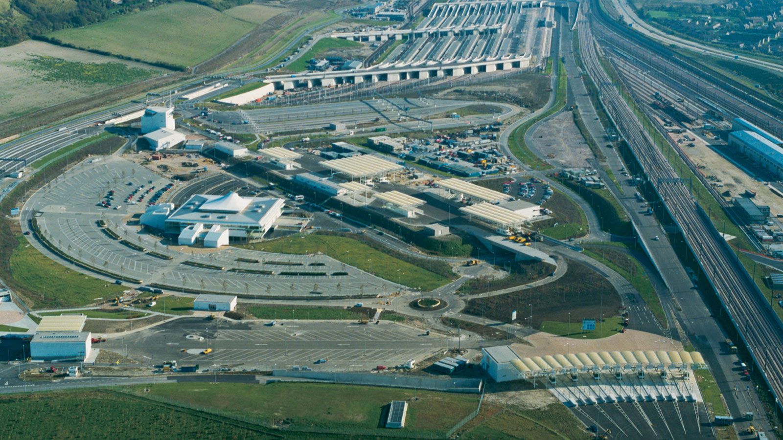 Channel Tunnel UK Terminal