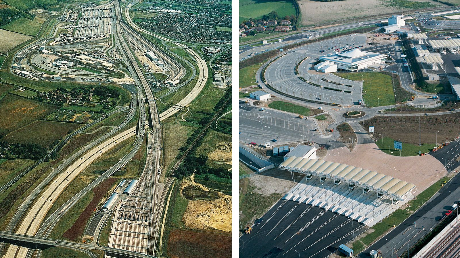 Channel Tunnel UK Terminal