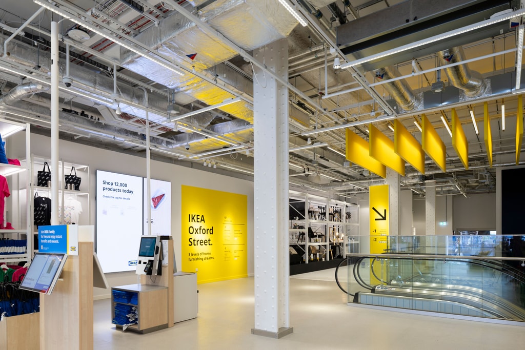 214 Oxford Street Building Interior Ikea Store Entrance