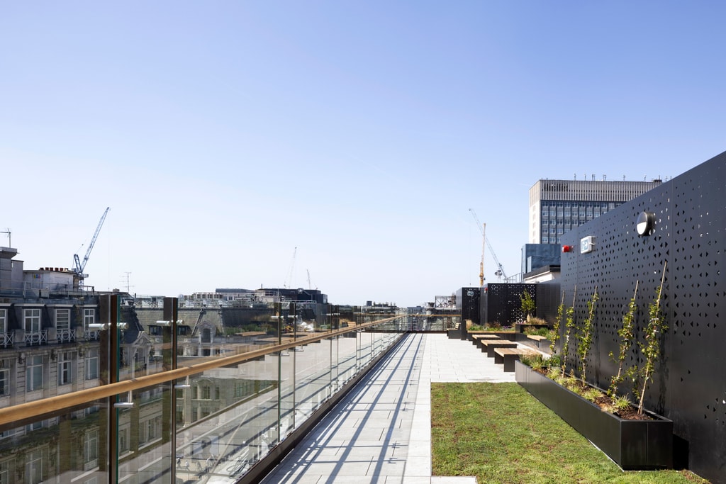 214 Oxford Street Exterior Roof Garden Terrace 3