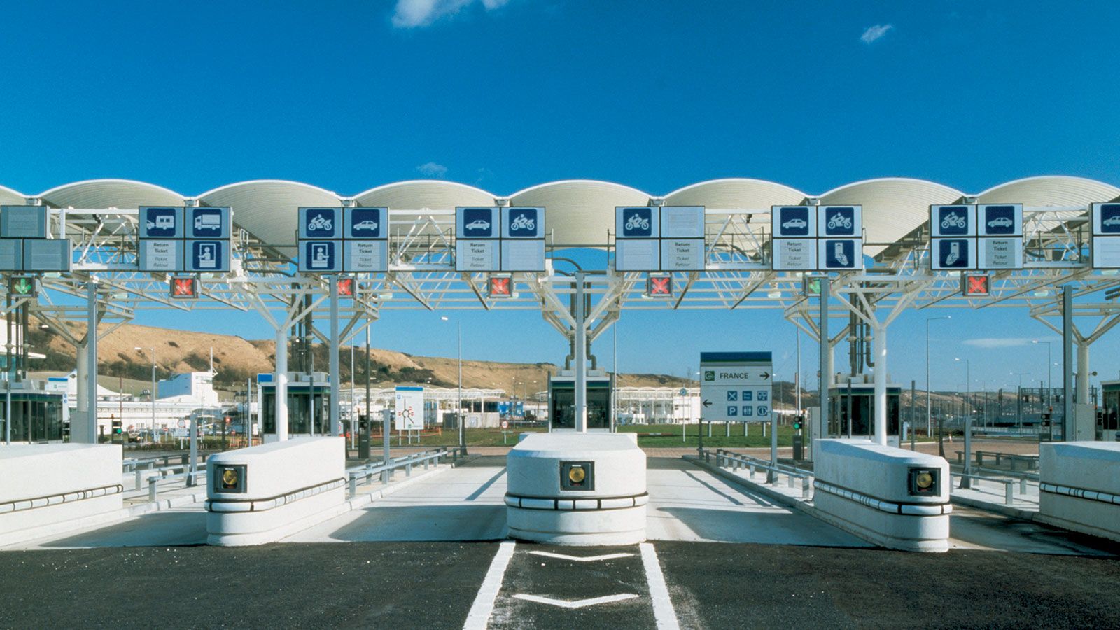 Channel Tunnel UK Terminal
