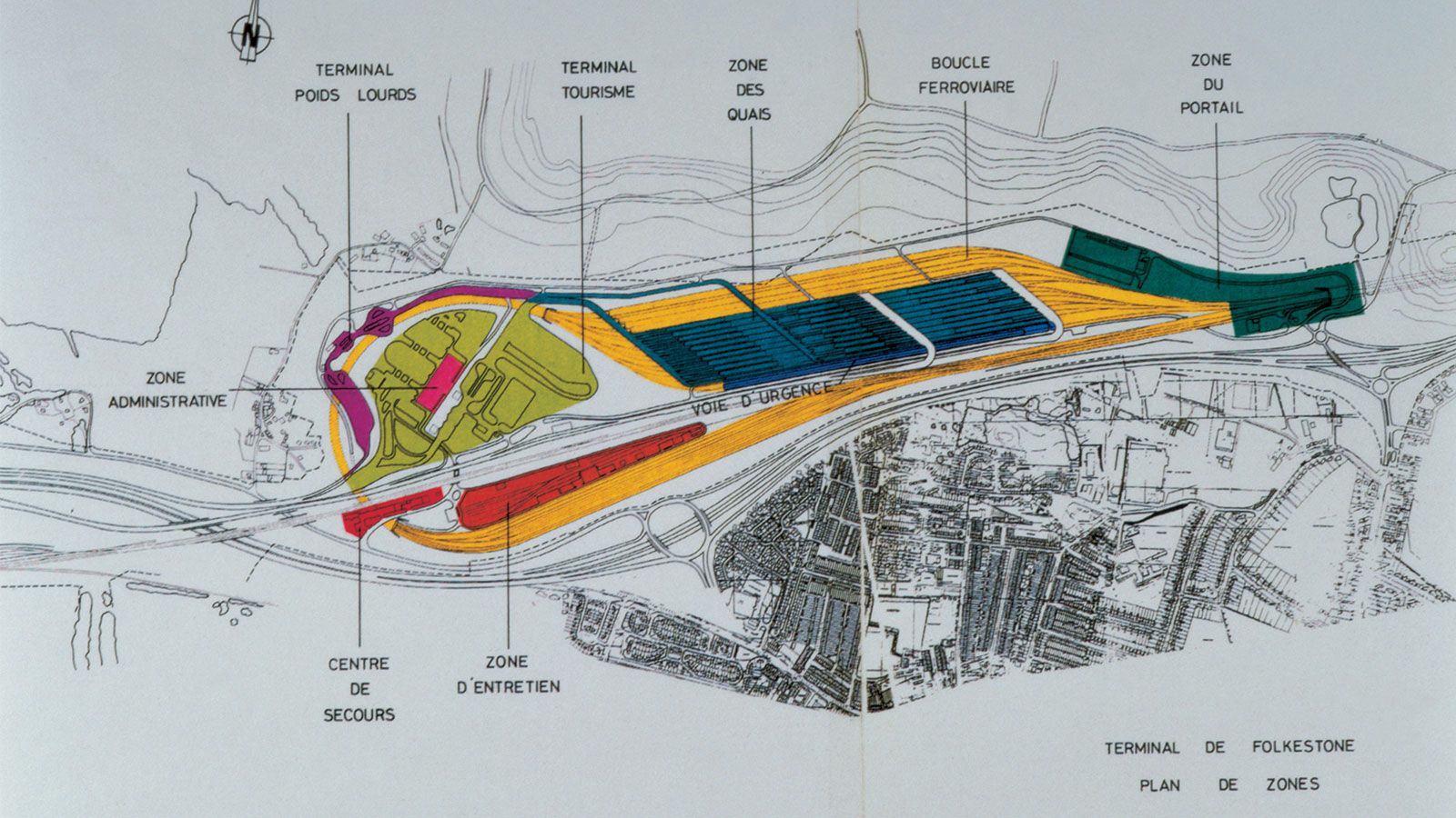 Channel Tunnel UK Terminal