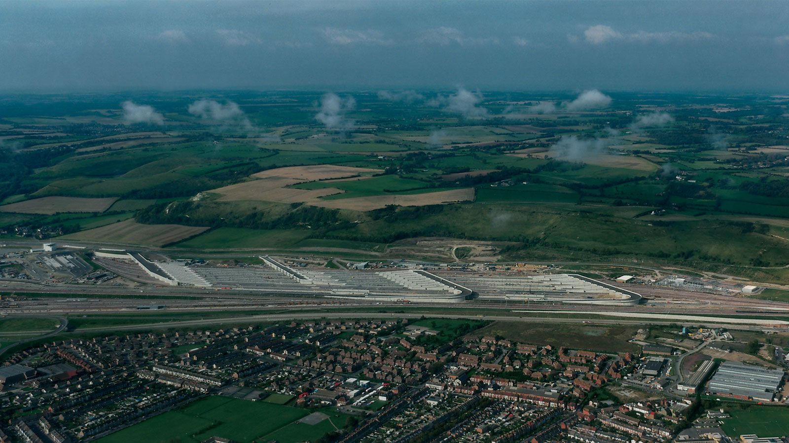 Channel Tunnel UK Terminal