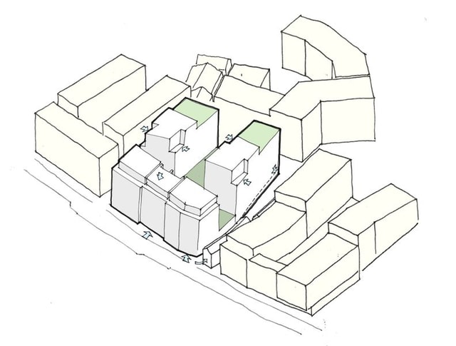 Brentford Waterside sketch