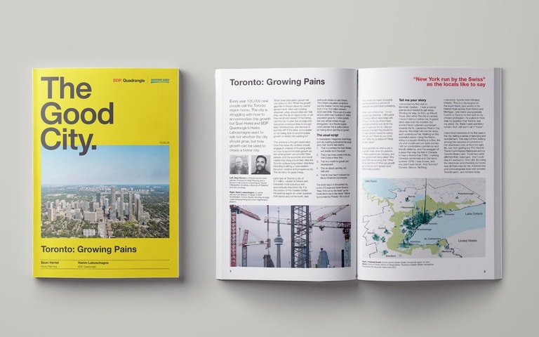 The Good City Toronto report cover BDPQ version