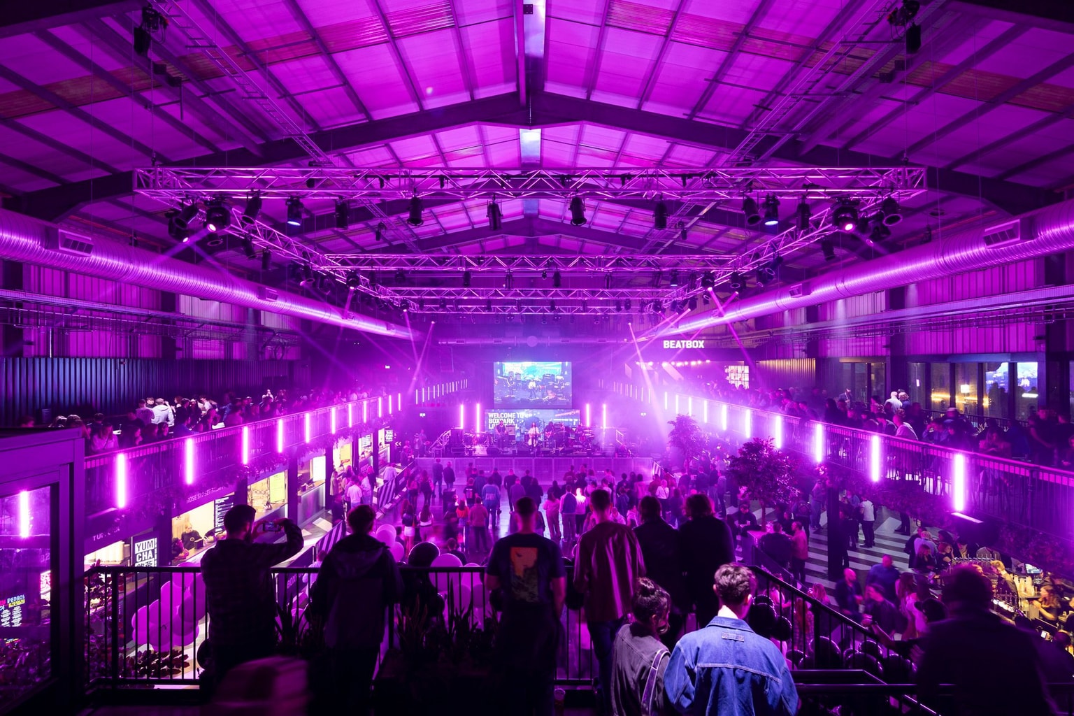 BOXPARK LIverpool interior