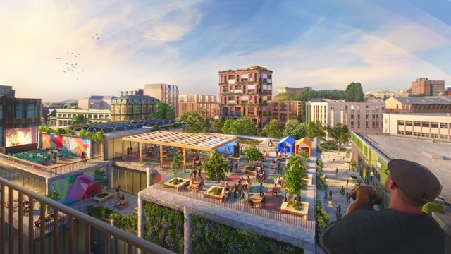 Broad Marsh masterplan