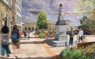 Carlisle train station Court Square