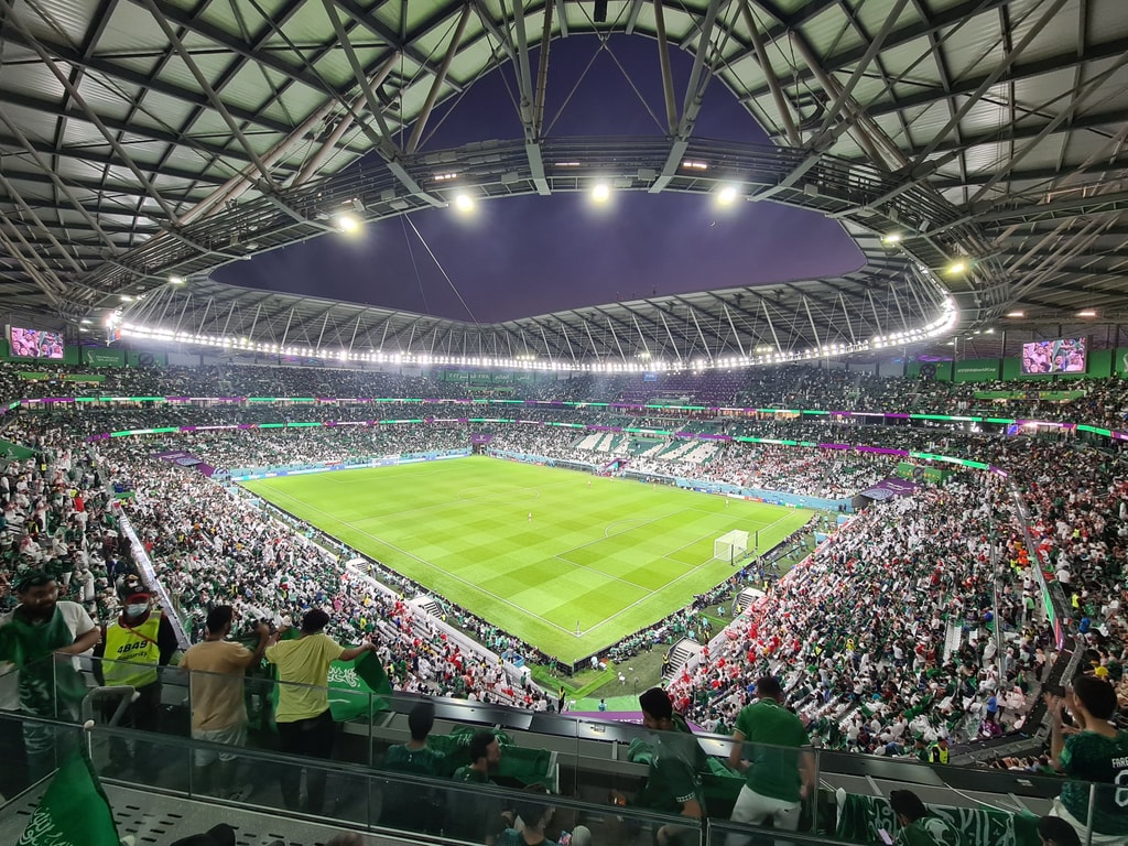 Education City Stadium_full of fans