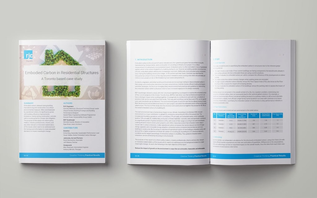 Embodied Carbon in Residential Structures