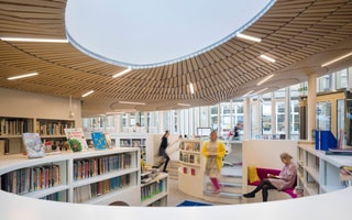 Francis Holland School Library Interior