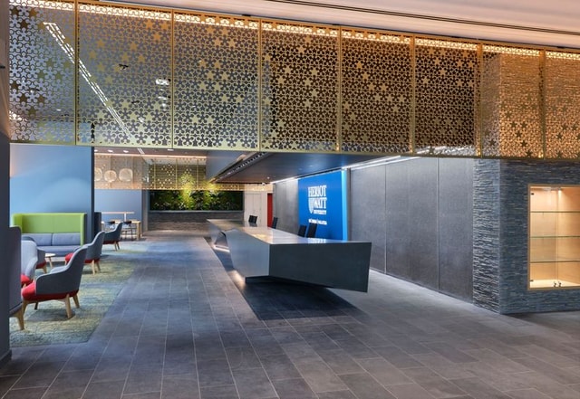 Heriot Watt Uni Dubai Campus - reception area