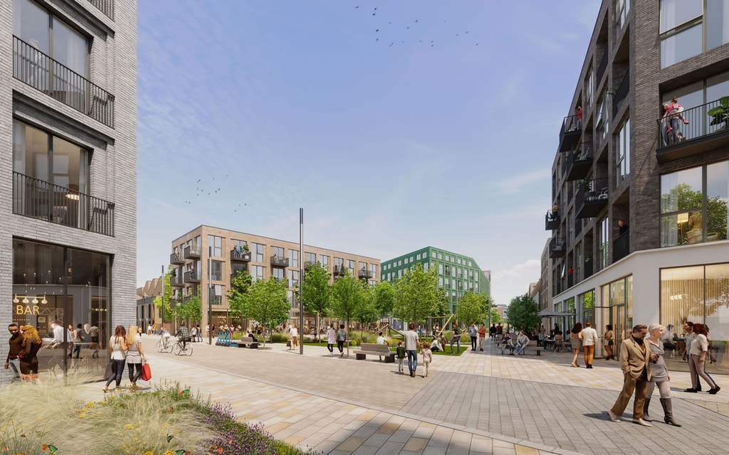 Hind Street Masterplan Image 2 outdoors people plaza