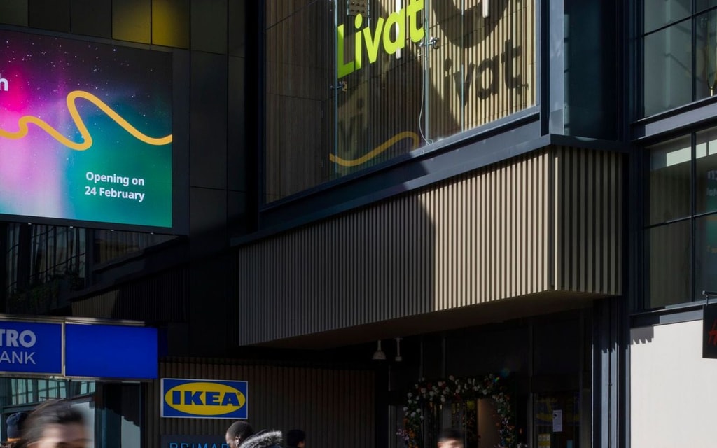 Ikea Hammersmith Livat sign