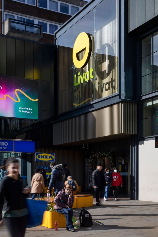 Ikea Hammersmith Livat sign