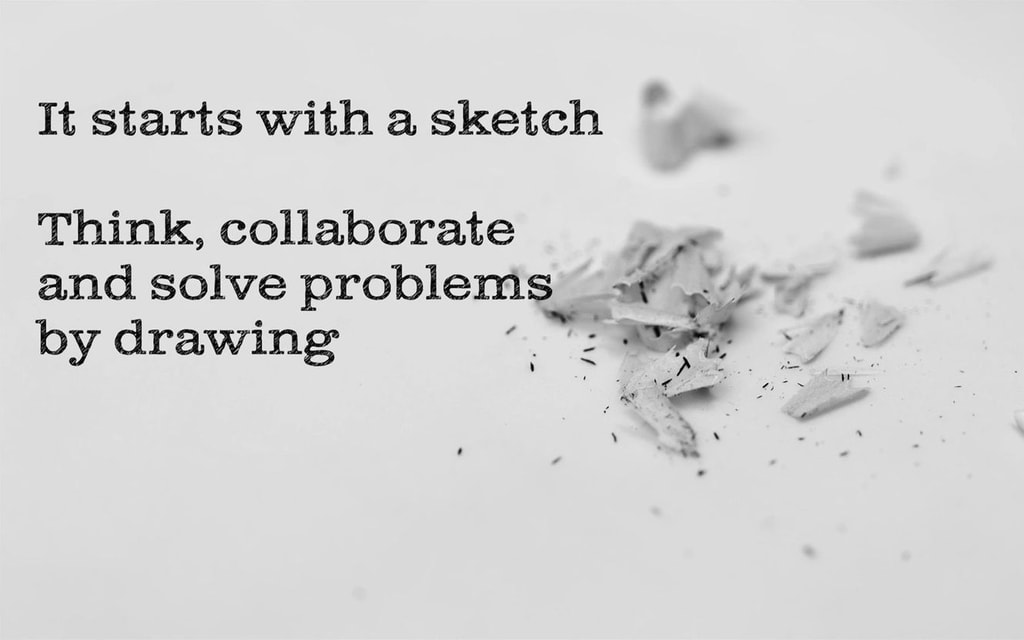 It starts with a sketch