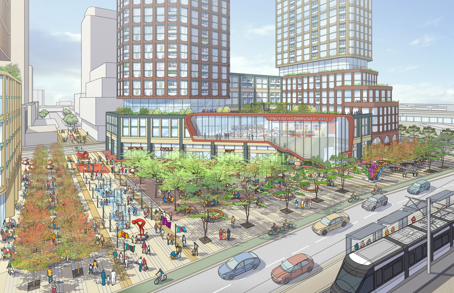 Jane Finch Mall CGI's