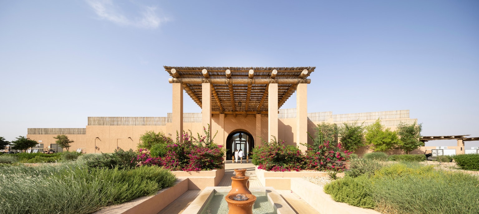Liwa Resort exterior day house