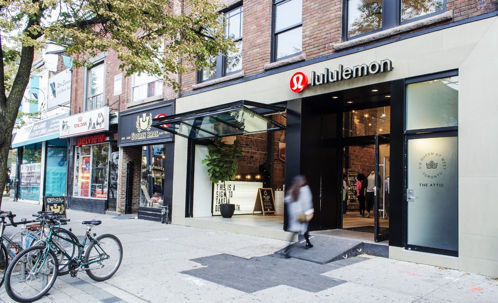 Lululeon Queen Street West Toronto