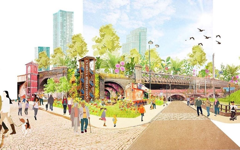 The Manchester Sky Park in Manchester Image for use of an Ideas piece