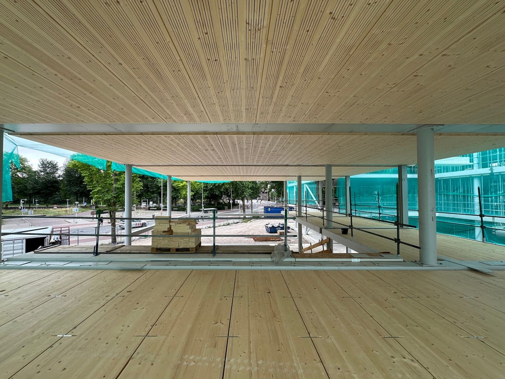 Metropolis Lyceum Construction Site new floors