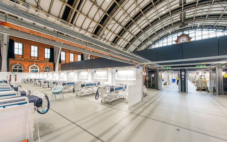 NHS Nightingale Hospital Manchester Covid 2020