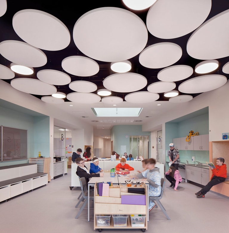 Newmain and St Bridig classroom