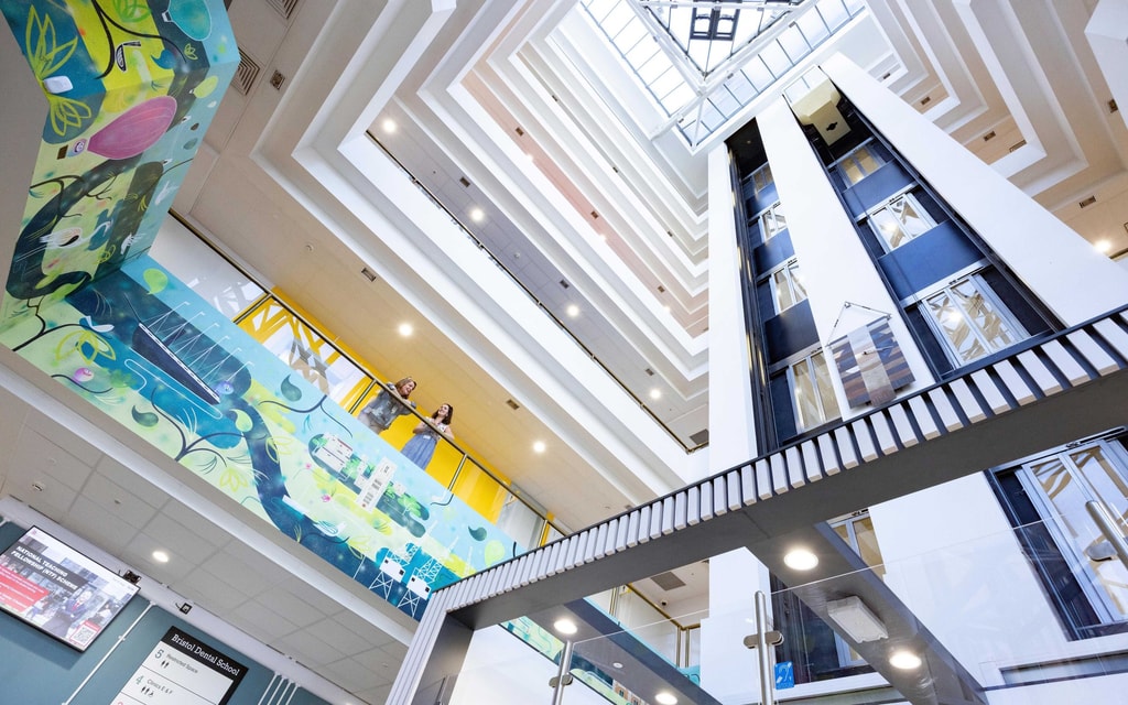 University of Bristol’s new Dental School interior