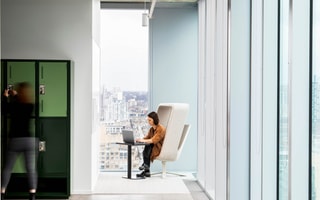 Quadrangle at The Well Studio Interior 4