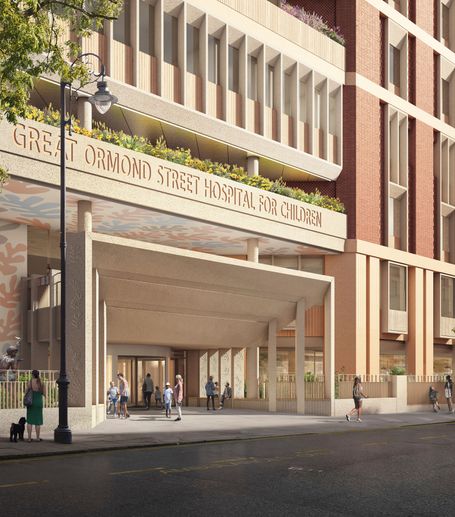 The Great Ormond Street Hospital Entrance