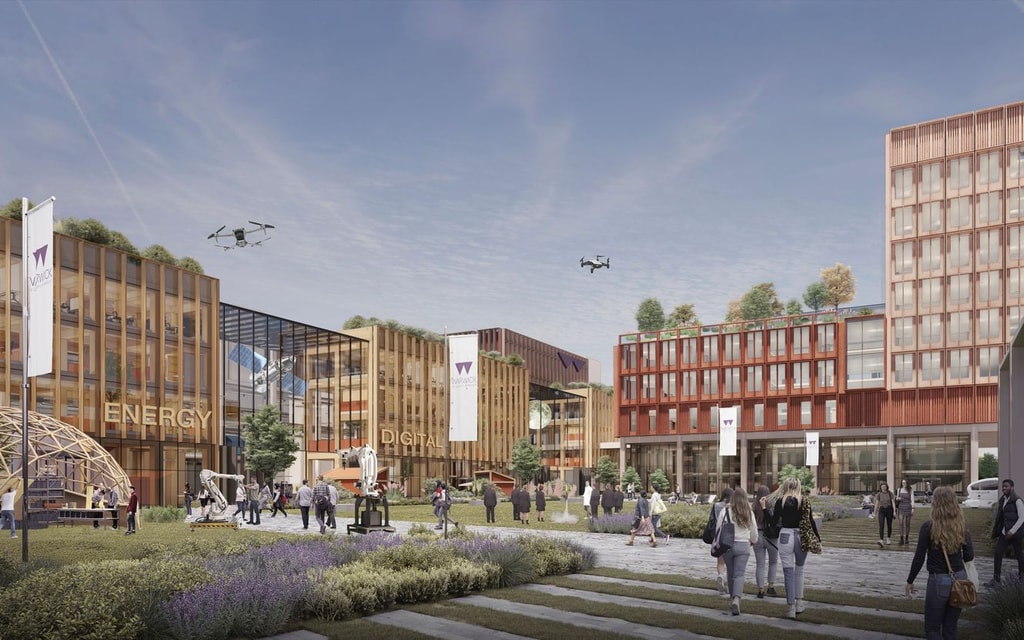 The University of Warwick STEM Cluster CGI