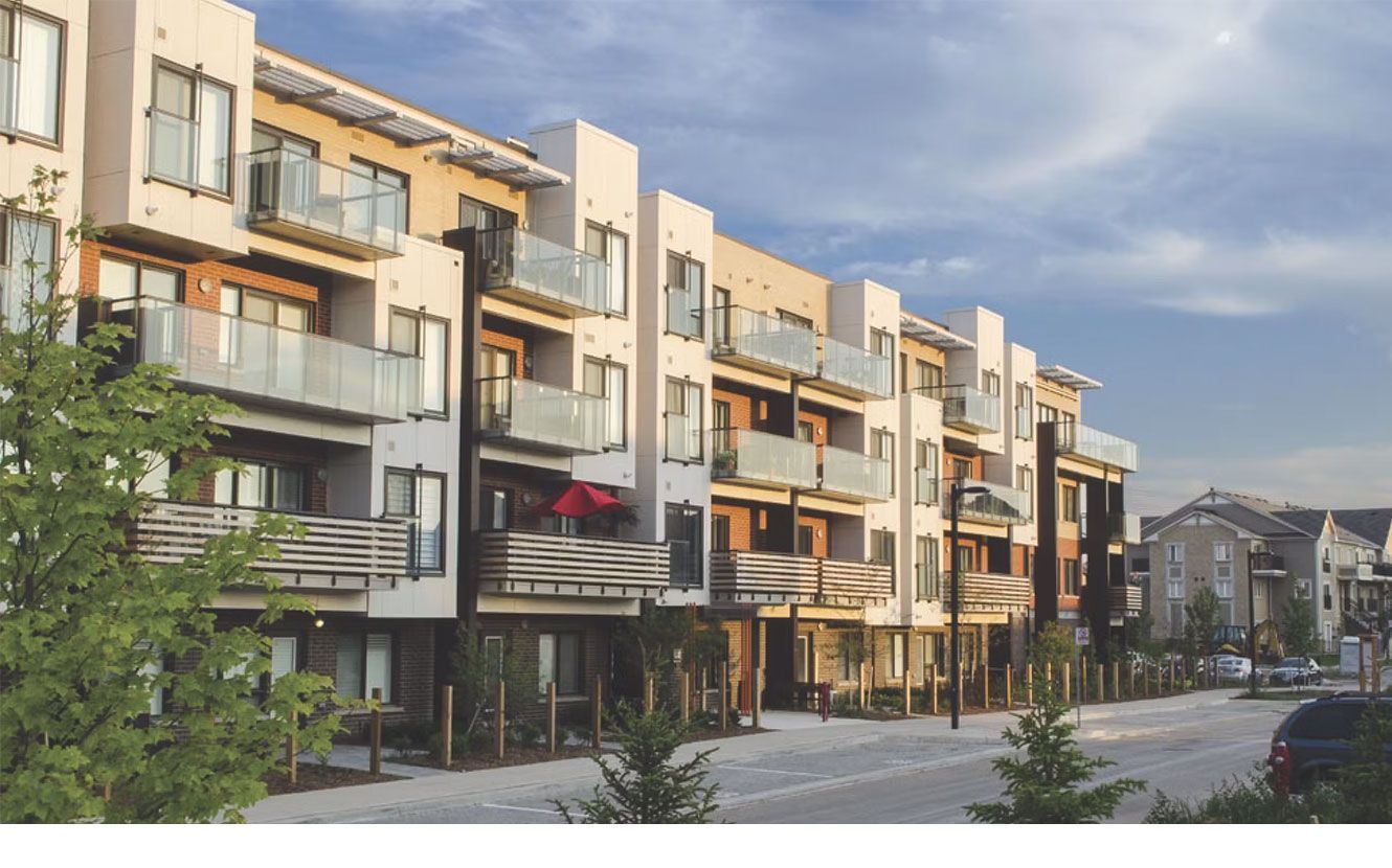 Residential housing CGI