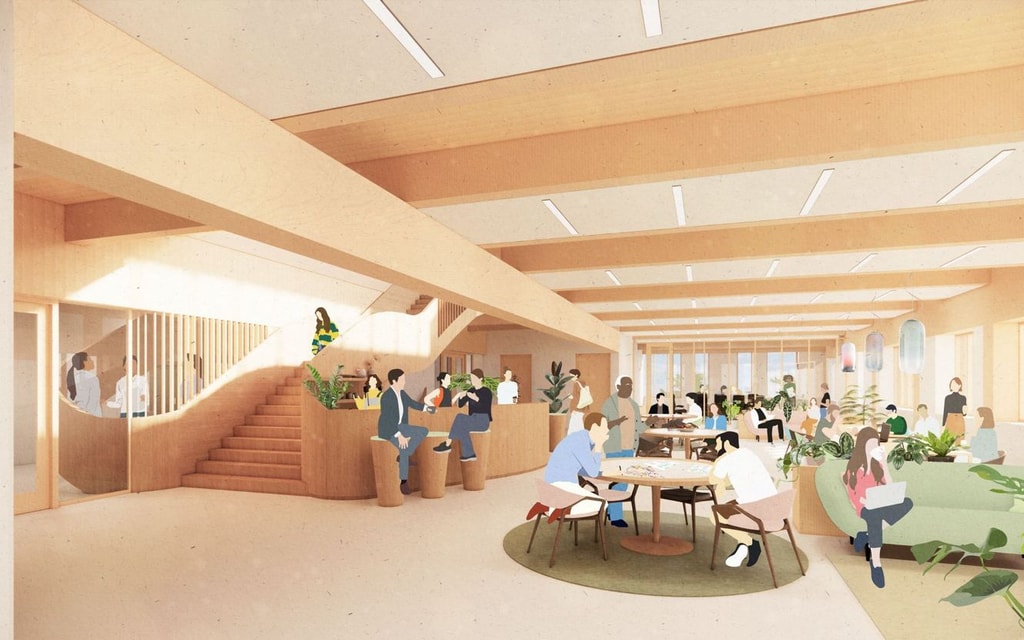 Wageningen University CGI INterior Image 1