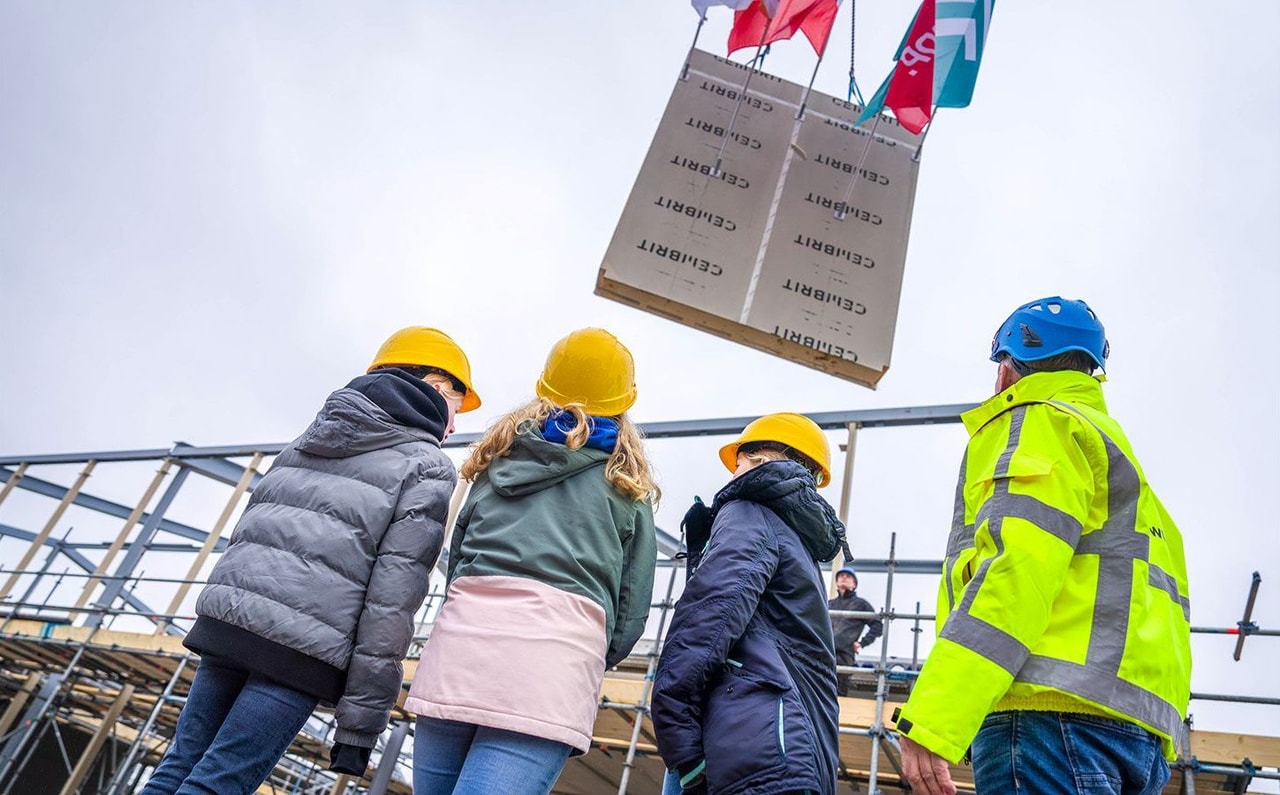 Hoogste punt bereikt voor het Zuyderzee Lyceum Lemmer!