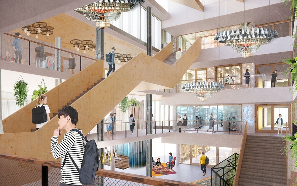 BDP ontwerpt het Metropolis Lyceum in Amsterdam