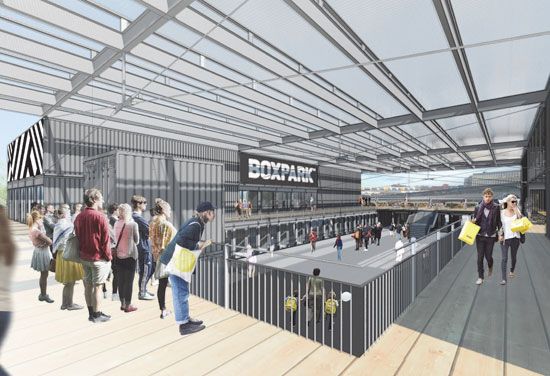 BDP to design Boxpark Croydon
