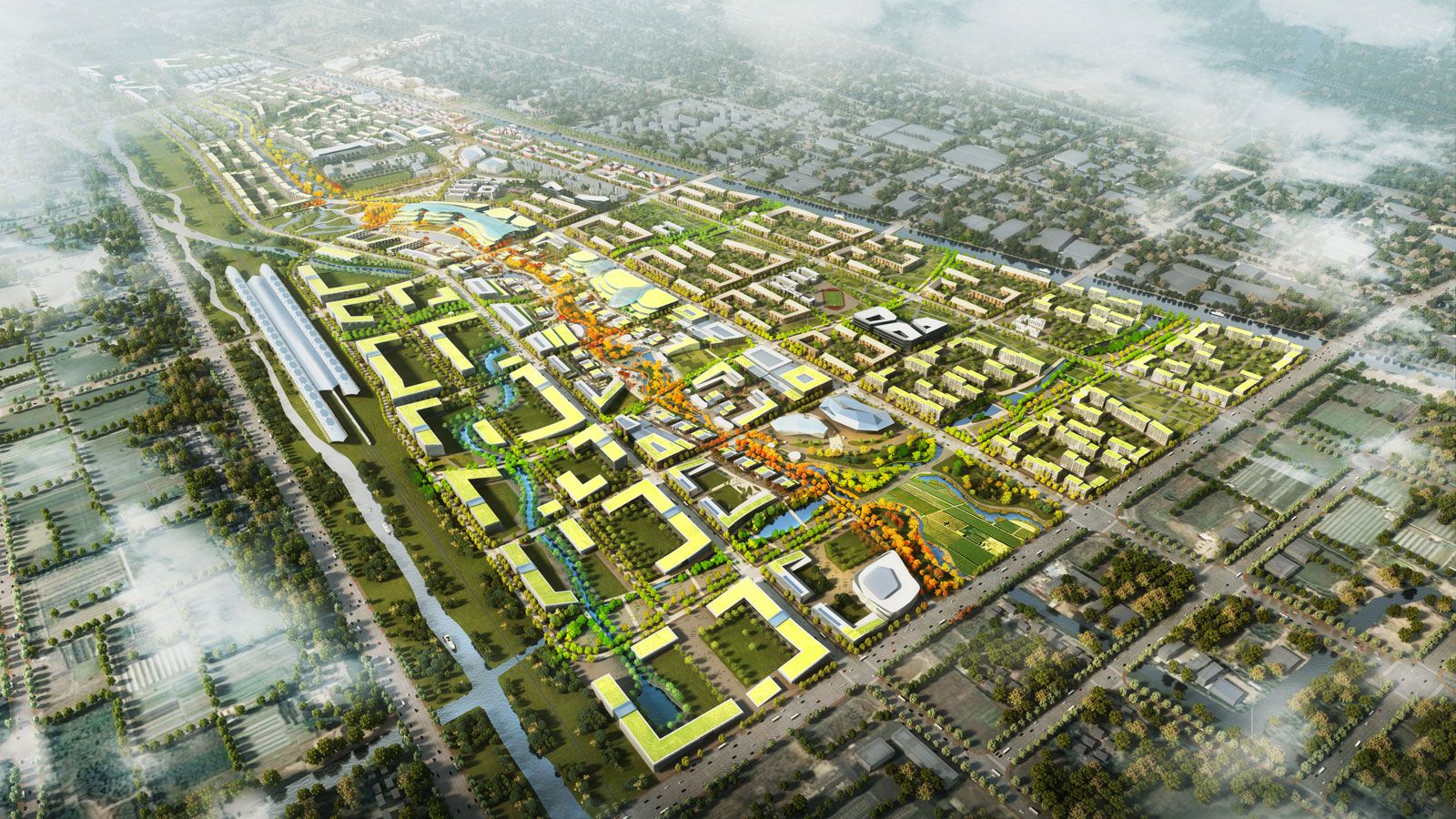 杭州梦想小镇概念设计