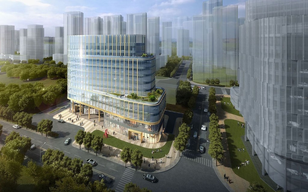 上海浦东新区黄浦江沿岸商办项目