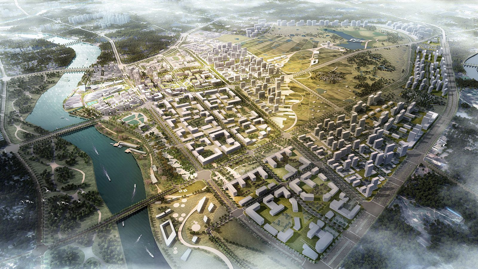 金华东湄总体规划