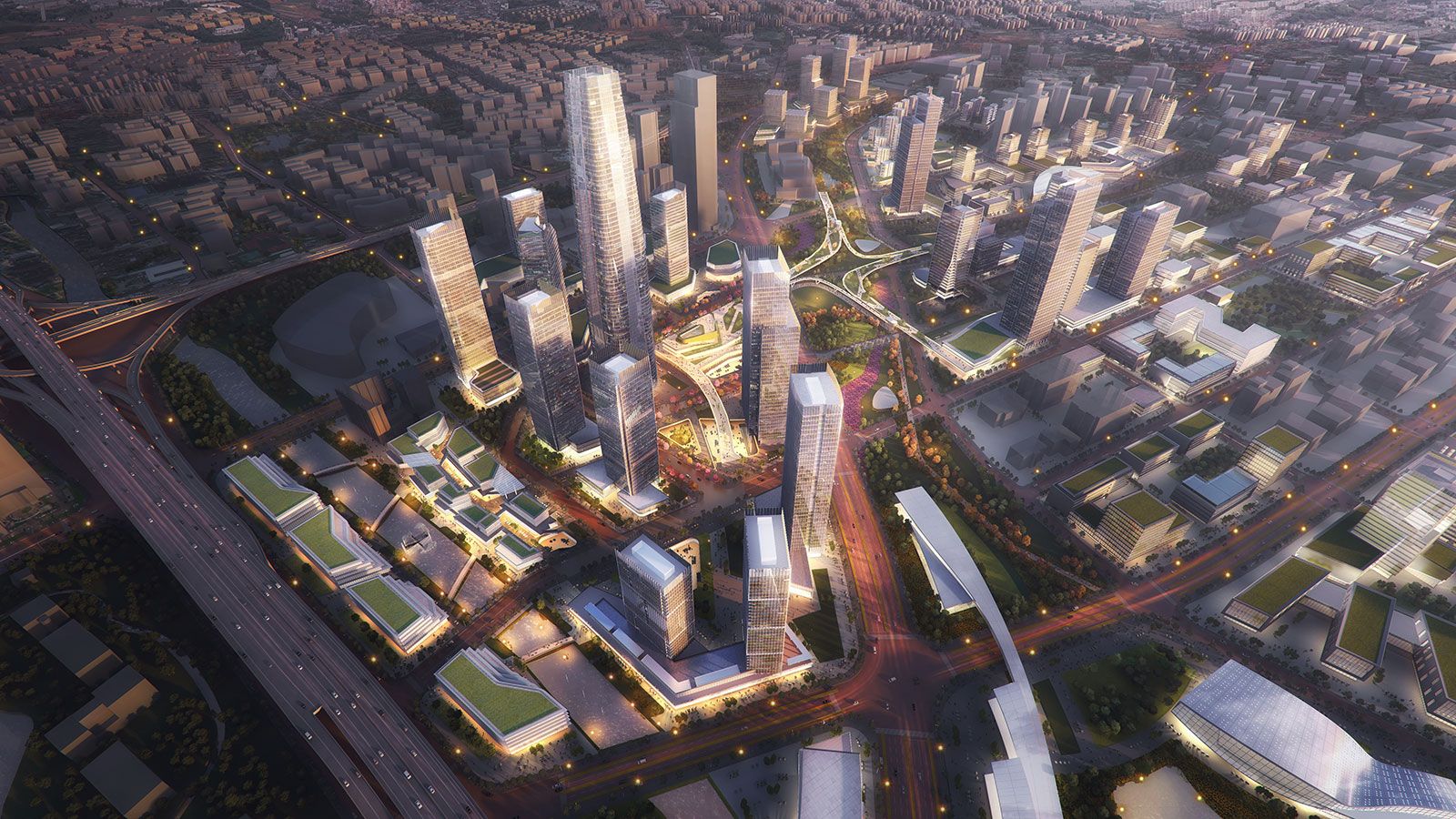 上海金桥副中心城市设计